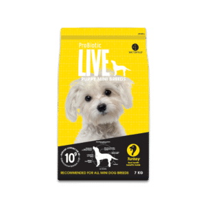 ProBiotic LIVE - Dry Dog Food for Puppies. Mini and Small Breeds - Turkey