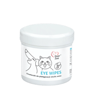 Chusteczki do pielęgnacji okolic oczu dla kota i psa Eye Wipes 130 szt