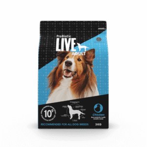 ProBiotic LIVE - Dry Dog Food for Adult Dogs. Medium and Large Breeds - Chicken