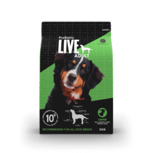 ProBiotic LIVE - Dry Dog Food for Adult Dogs. Medium and Large Breeds - Lamb