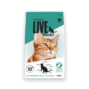 ProBiotic LIVE - dry food for adult cats - lamb