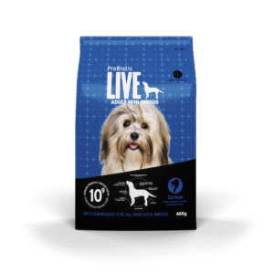 ProBiotic LIVE - dry food for adult dogs. Mini and small breeds - turkey.